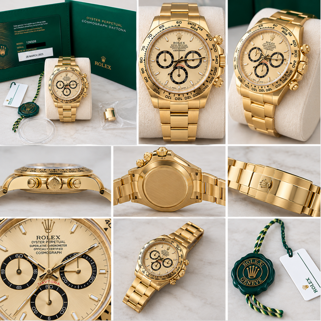 Rolex Cosmograph Daytona 40 2025 in 18K Yellow Gold